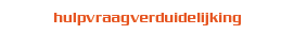 hulpvraagverduidelijking